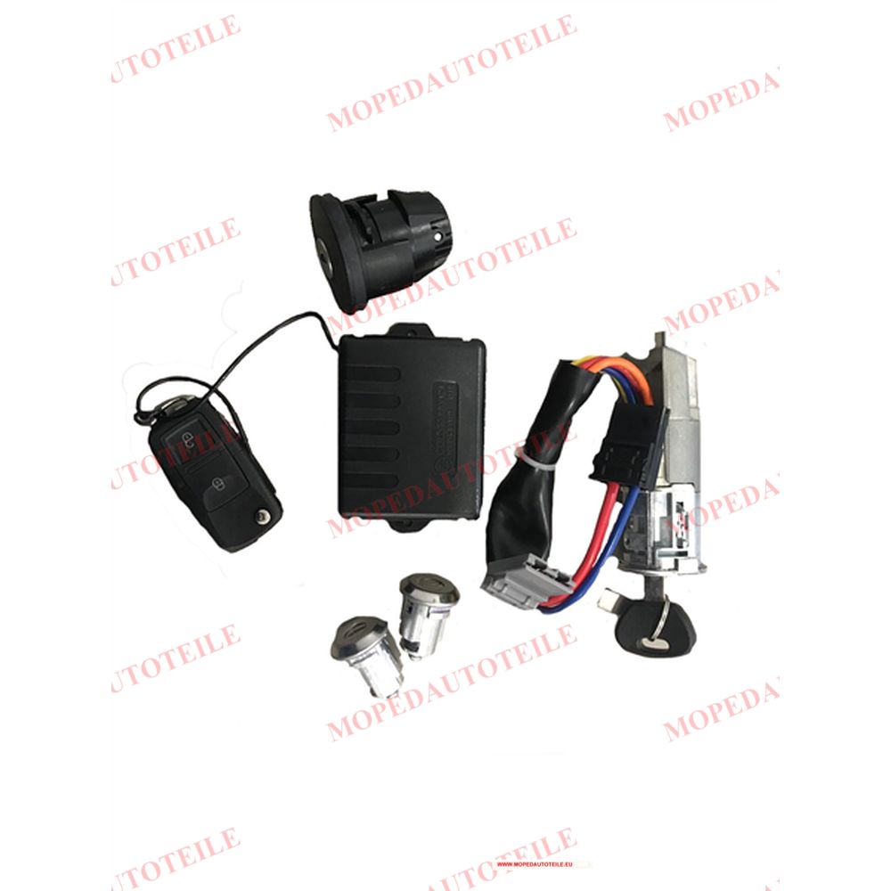 Slotenset + centrale vergrendeling, Microcar/Ligier