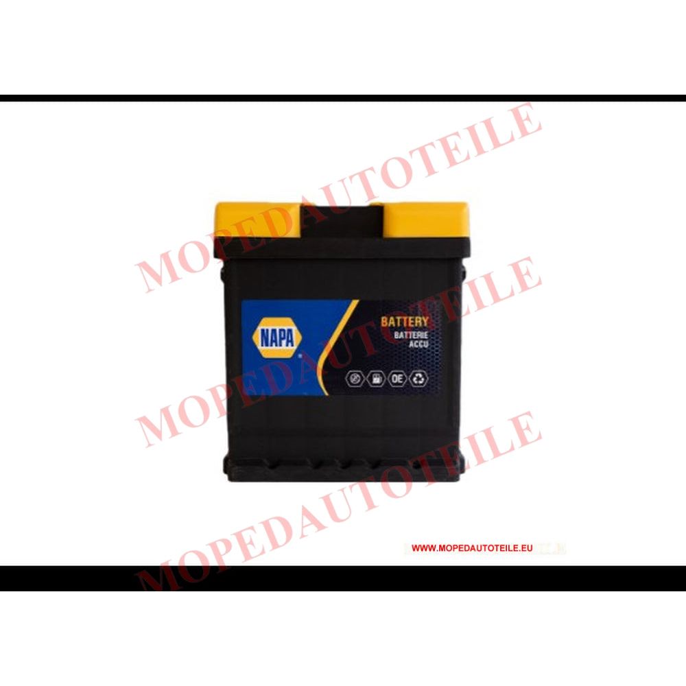 NAPA battery 12 V 44 Ah for moped car (dashboard Aixam)