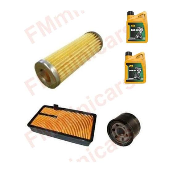 Maintenance package Aixam Z402 Oil filter Air filter Diesel filter Kubota