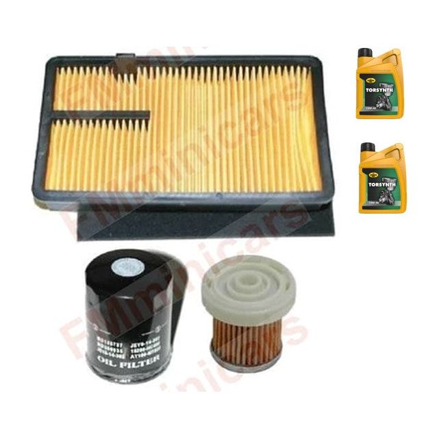Maintenance package Aixam Z402 Oil filter Air filter Diesel filter Kubota