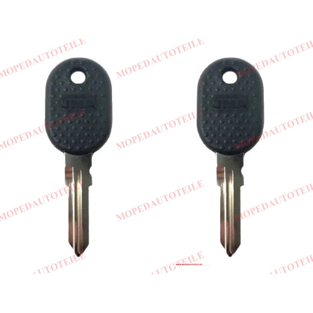 2x reservesleutels / reservesleutelset: deurslot/tankdop