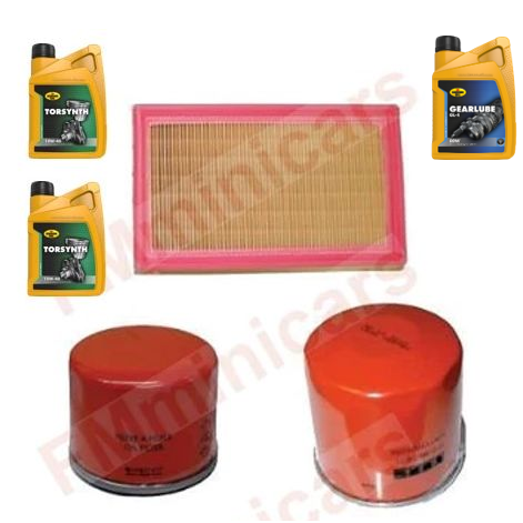 Maintenance package + 2L engine oil (10W40) + 1L gear oil (80W90), Lombardini Focs LWD 502(505) oil filter air filter diesel filter