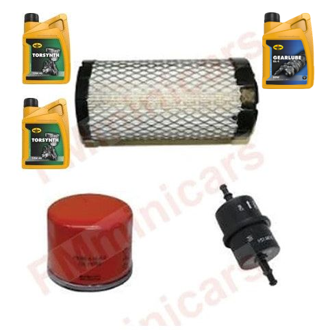 Maintenance package + 2L engine oil (10W40) + 1L gear oil (80W90), Lombardini Focs/Progress LWD 502(505) oil filter air filter diesel filter
