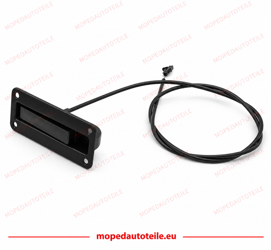 Tailgate Bowden cable with handle, Aixam Crossline 2005–2008