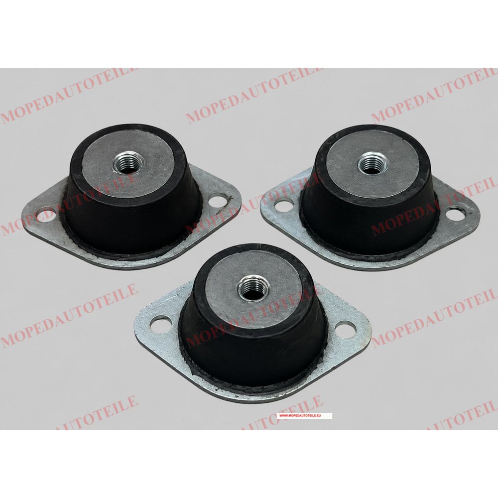 Motorgummi/Lager Satz, 2x Motorlager 1x Getriebelager