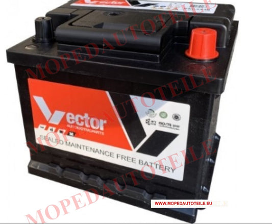 Vektor Batterie(Akku) 12 V 44 Ah für Mopedauto